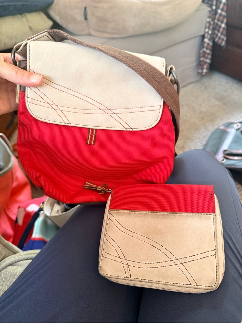 Ellington Crossbody Bag and matching wallet Set